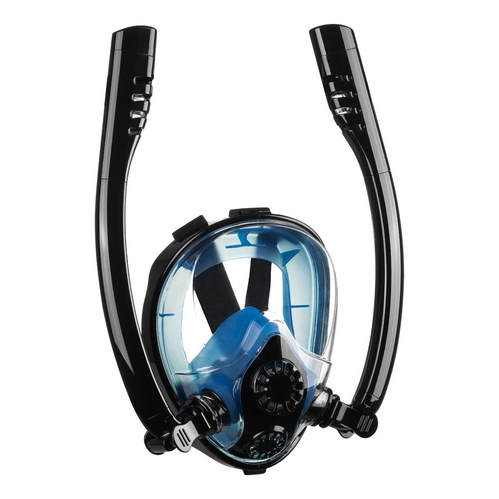 【當日出貨】SMACO新款成人浮潛裝備可旋轉矽膠全乾式潛水面罩游泳面具潛水鏡