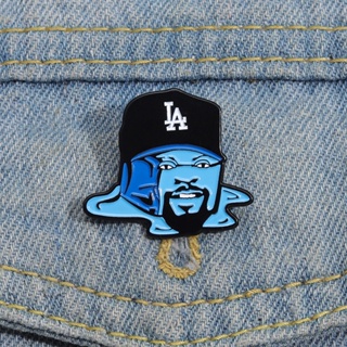 洛杉磯道奇隊卡通胸針經典棒球隊金屬徽章服裝背包帽子裝飾別針