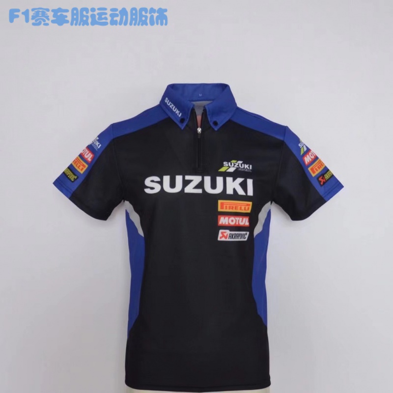 【限量】2021夏季A星POLO衫F1賽車越野機車服速乾透氣車隊賽車服可以免費訂製