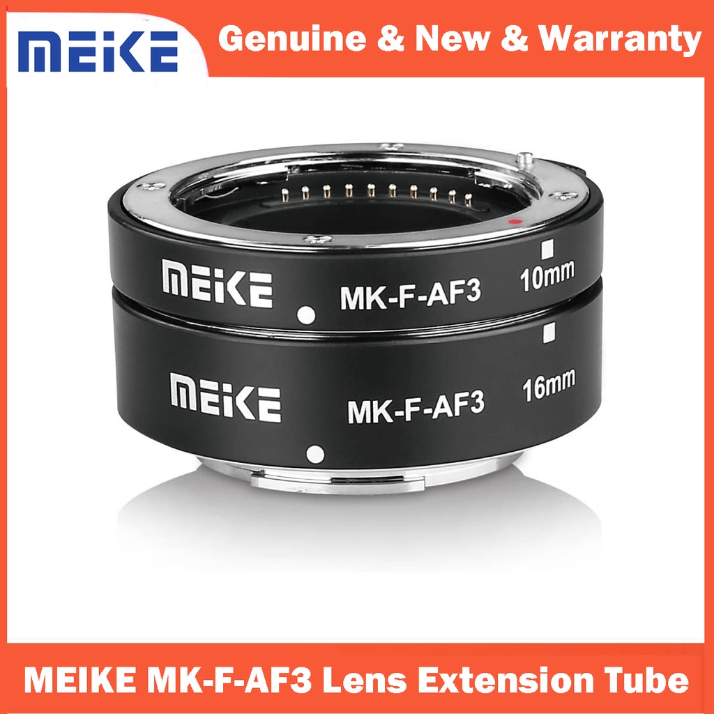 FUJIFILM Meike MK-F-AF3 自動對焦微距延長管適用於富士無反相機 X-T1 X-T2 X-Pro1