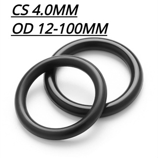 【KZS】CS4.0mm OD16-100mm 黑色O型圈 密封圈 圓形橡膠墊圈