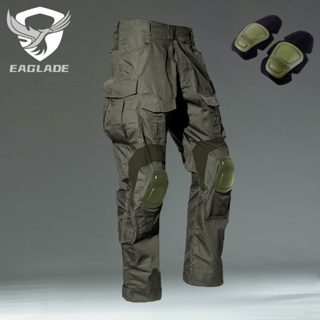 Eaglade戰術蛙褲ydjx-g3ck綠色防水耐磨護膝