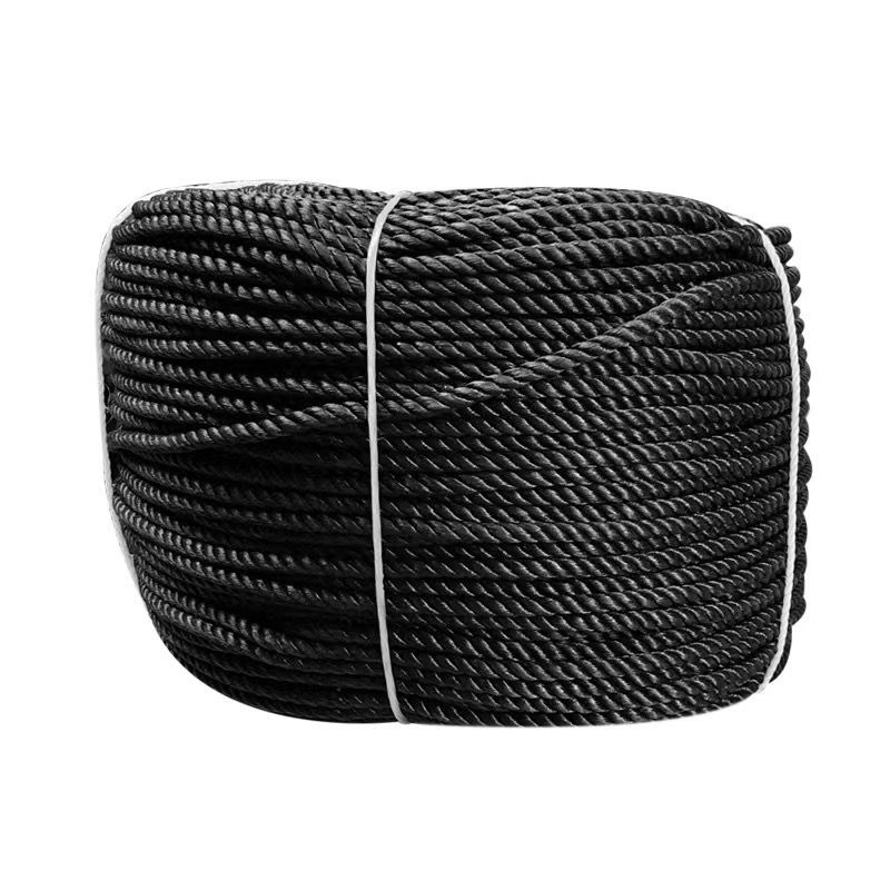 【尼龍繩】聚乙烯繩繩子尼龍黑色捆綁大棚壓膜繩塑膠繩打包廣告聚乙烯建築線繩粗細繩