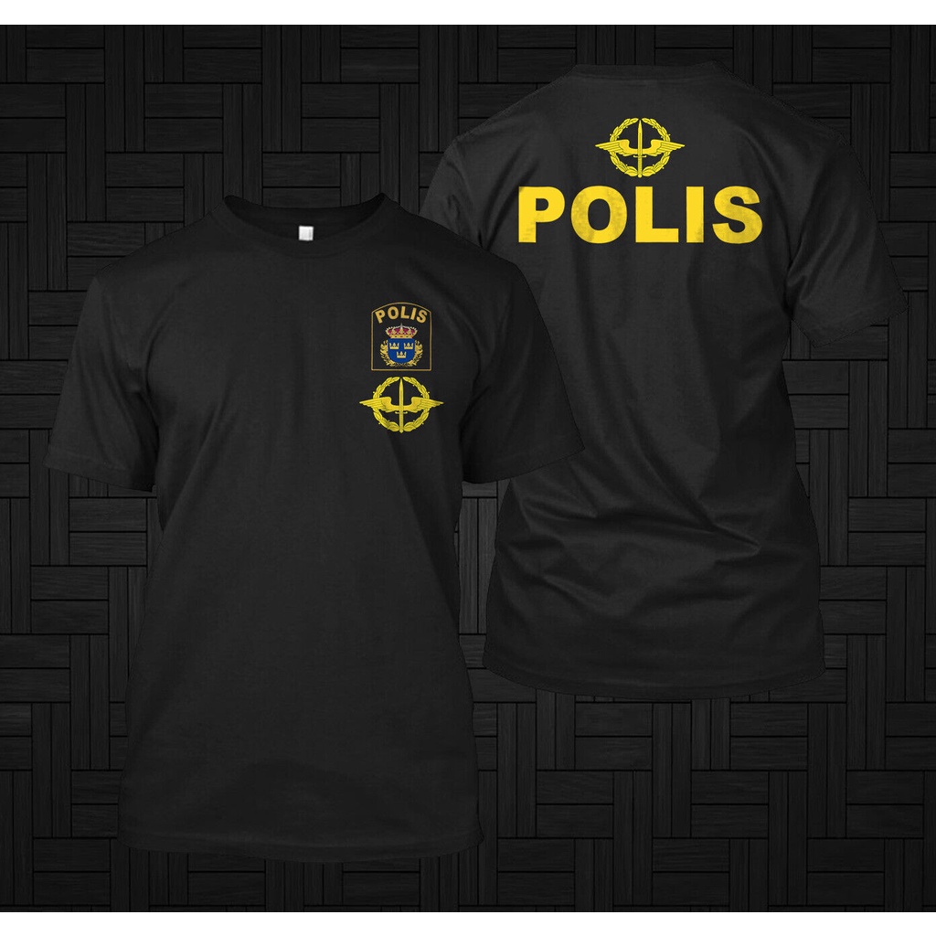 Swat 警察瑞典瑞典 Polisen 特種部隊 Piketen 反恐 T 恤
