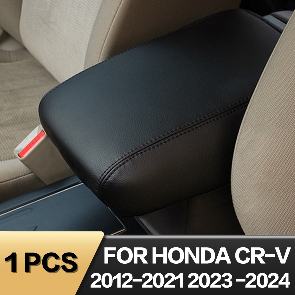 HONDA 1pcs 適用於本田 CR-V CRV4 皮革扶手箱套 直上 2012-2016 CRV 5 5.5代均有