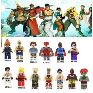 【金孫積木】快打旋風 街頭霸王 street fighter 公仔 人偶 相容樂高 積木 LEGO 春麗 龍 豪鬼