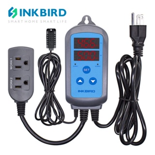 Inkbird IHC-200 數字濕度控制器 110-220V 10A 加濕器濕度計加濕器控制