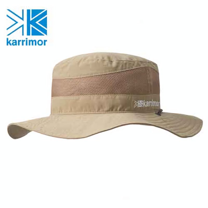 Karrimor cord mesh hat ST透氣圓盤帽/ 深米黃/ M eslite誠品