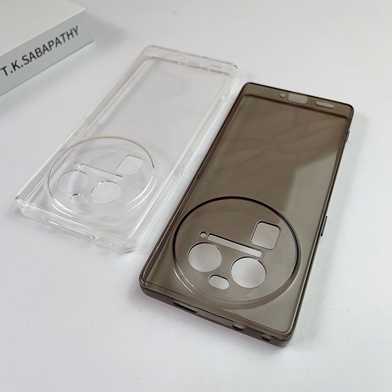 Oppo Find X6 Pro 超薄矽膠軟透明手機殼直透明透明後蓋
