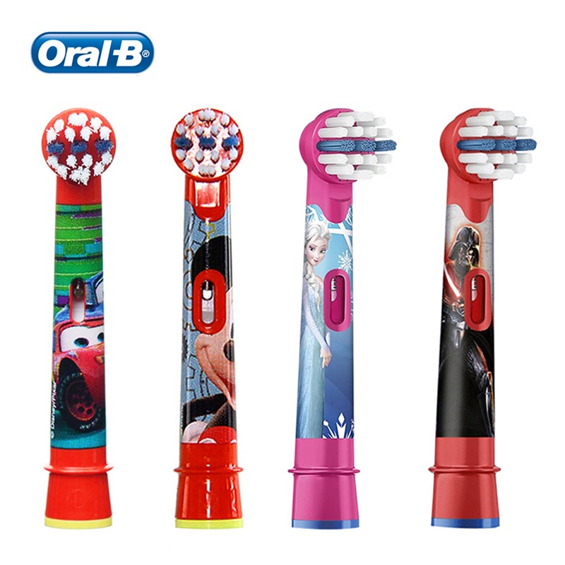 2/4 件 Oral B 電動刷頭超柔軟刷毛 EB10 替換筆芯適用於 Oral B 兒童電動牙刷