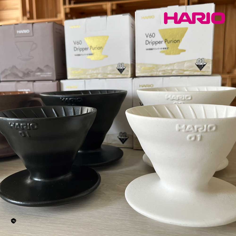 HARIO V60老岩泥濾杯 1次燒 好璃奧手沖 咖啡濾杯與台灣陶作坊聯名 閃物咖啡