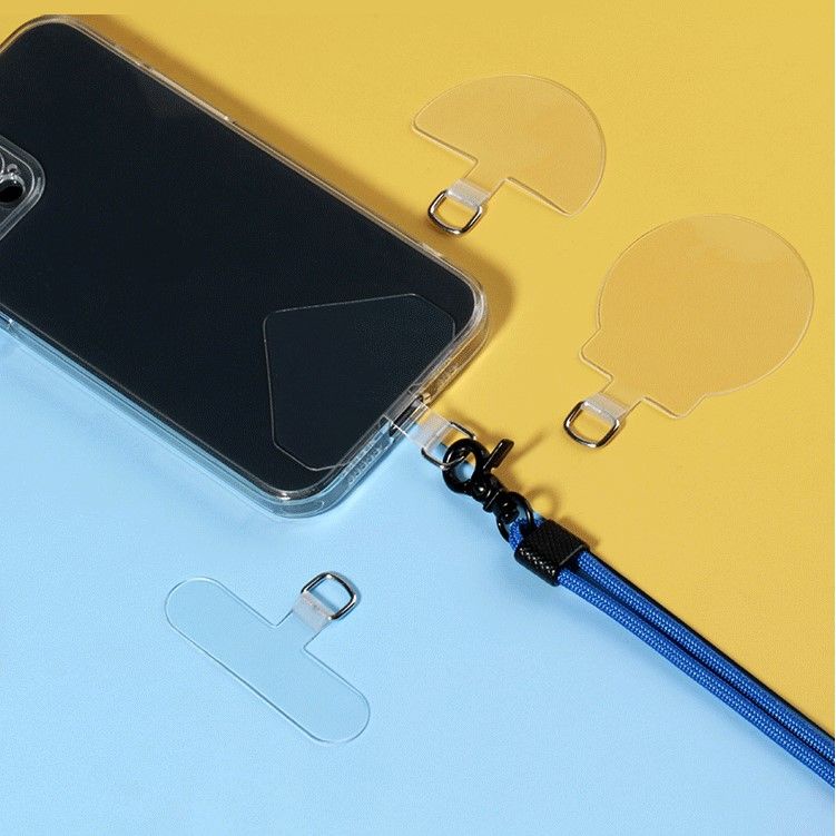 «手機夾片» 現貨 Casetify同款萬能手機 掛繩 貼片墊片防丟神器安全夾片 卡片 透明隱形
