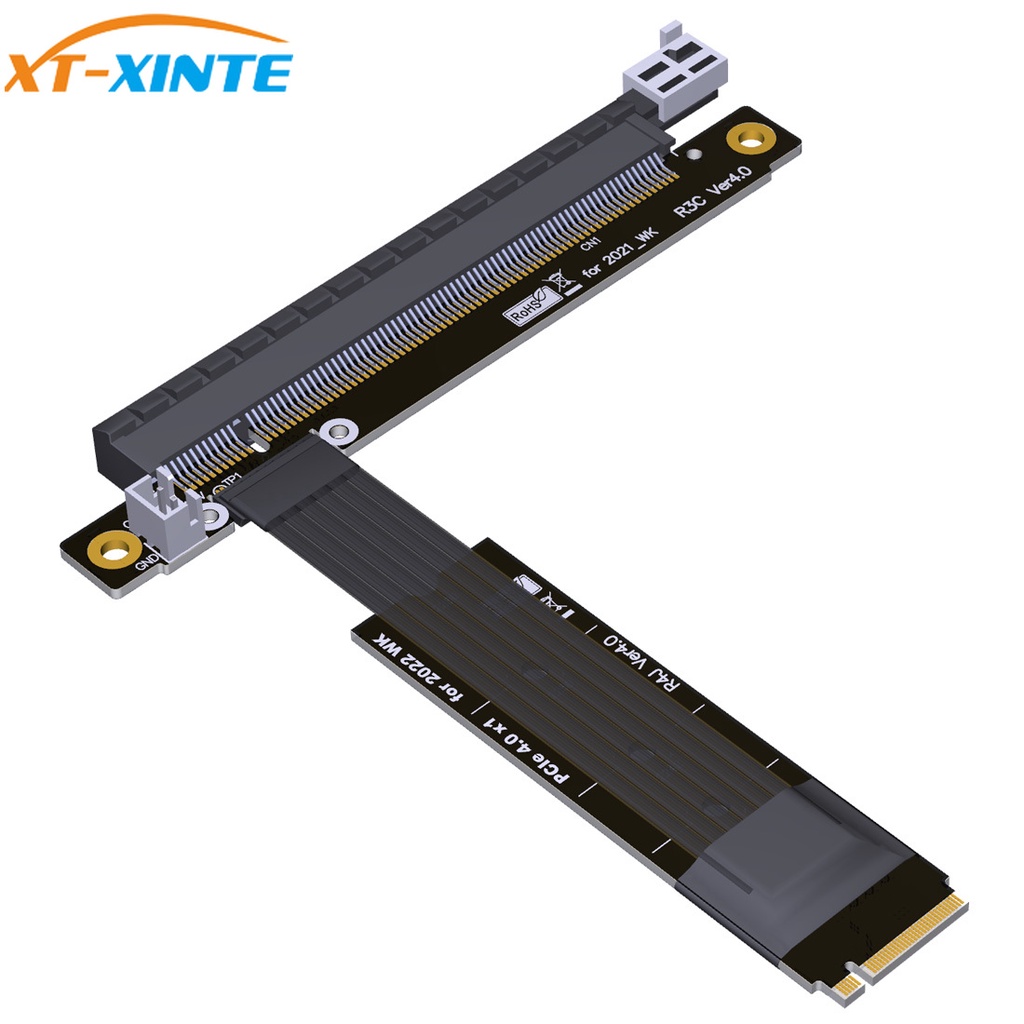 Xt-xinte 適用於 RTX3090 RX6800xt 圖形視頻延長線 PCIe 4.0 x16 16G/bps 轉
