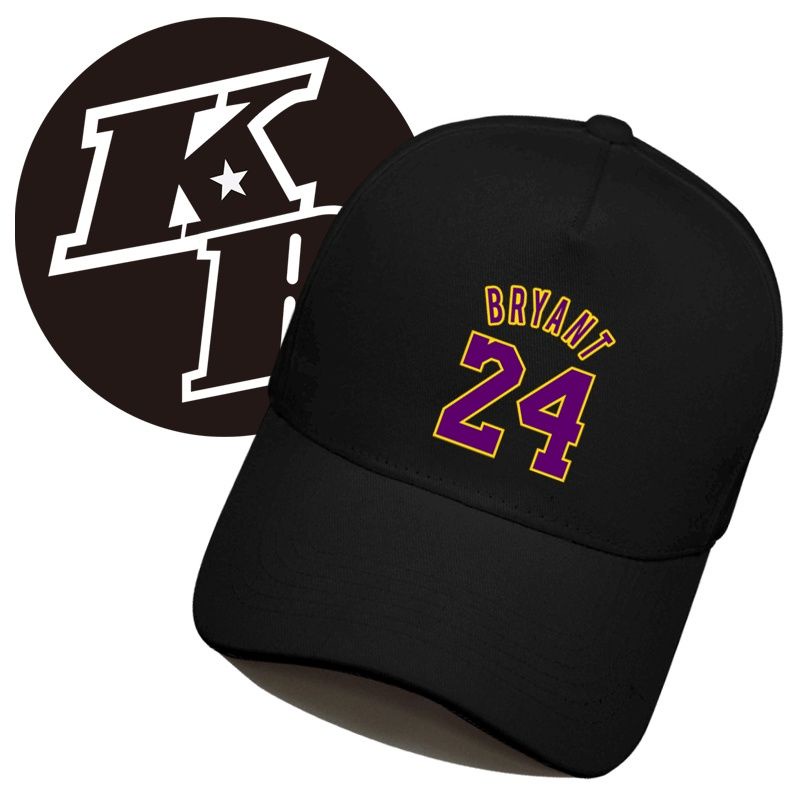 湖人隊棒球帽 曼巴精神科比追思會紀念帽子 8 24號鴨舌帽 棒球帽