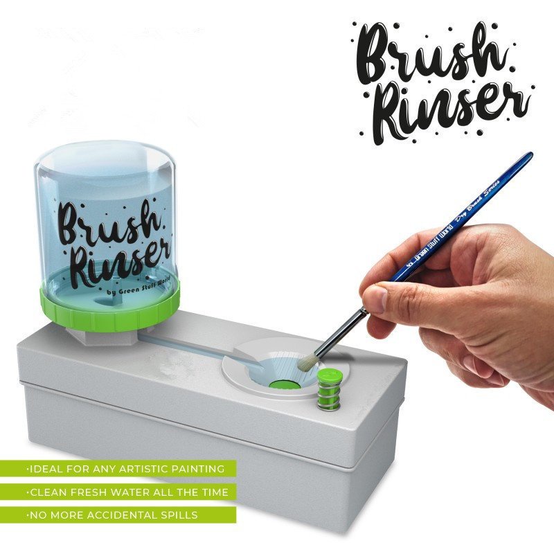 Brush Rinser 毛筆畫筆清洗器 清水循環洗刷器 洗筆器