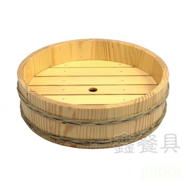 佶洋餐具【擺盤用壽司桶 1尺】木飯桶