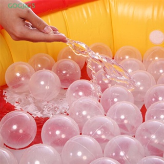 [GOGJIG5] 50pcs/lot 嬰兒安全透明白色塑料泳池海洋球趣味玩具 UOO