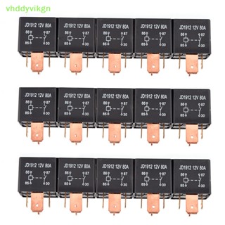 Vhdd 防水過載繼電器 4Pin DC 24V 12V 80A JD1912 汽車繼電器 TW