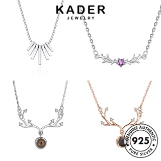 Kader Jewelry 純銀鑽石 925 項鍊原創珠寶莫桑石女士簡約 M048