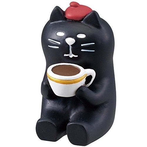 日本 DECOLE Concombre 咖啡廳公仔/ 黑貓咖啡 eslite誠品