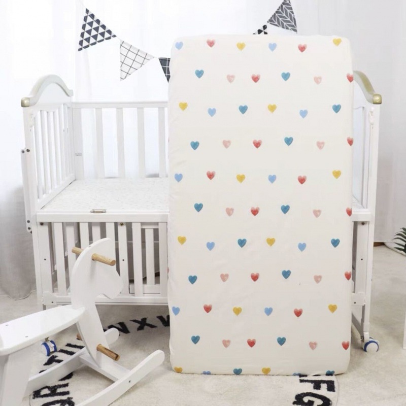 台灣熱賣 嬰兒床床笠嬰兒兒童床罩床墊套嬰幼兒床單新生兒寶寶床上用品