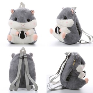 【 ING7 STORE】-可背可愛倉鼠暖手抱枕布娃娃生日禮物女生毛絨玩具娃娃玩偶公仔 個性 創意 小眾