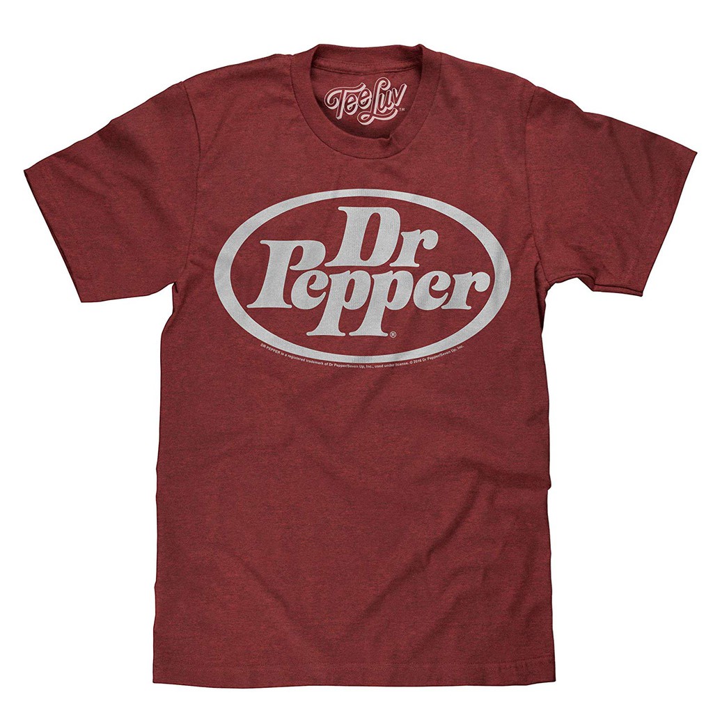{Ready Stock XS-3XL} Luv Dr Pepper Dr Pepper Oval Logo Crims