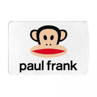 Paul Frank (1) 浴室防滑地墊 廁所衛生間腳墊 門口吸水速乾進門地毯 洗手間墊 法蘭絨防滑地墊16x24in