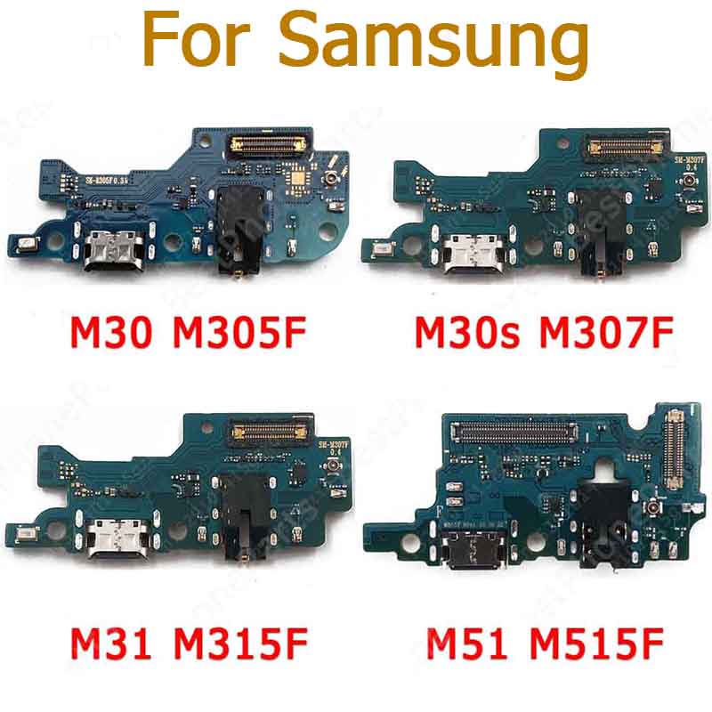 SAMSUNG 原裝三星蓋樂世m30 M30s M31 M51 M305 M307 M315 M515充電板模塊備件