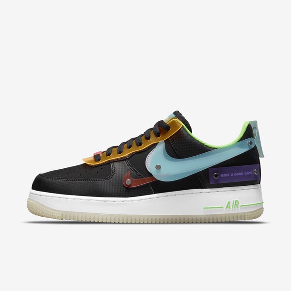 Nike 運動休閒鞋 男 Air Force 1 07 Lv8 黑 DO7085-011