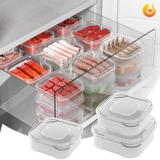 廚房pvc可水洗保鮮盒/水果冷凍肉收納盒/冰箱食品收納盒
