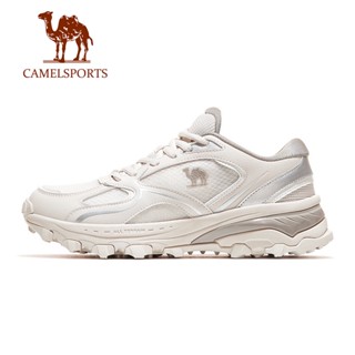 CAMEL SPORTS駱駝 跑步鞋 女士夏季網眼透氣慢跑女士戶外運動鞋