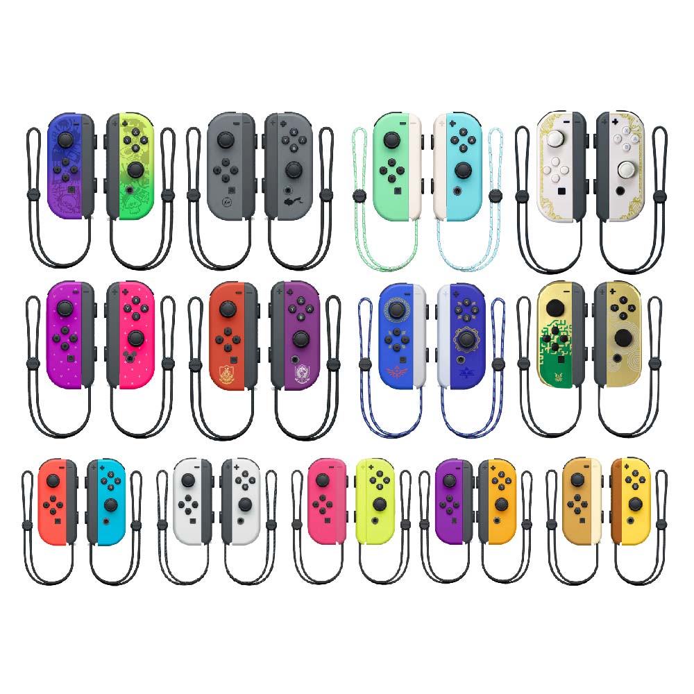 【副廠】Switch Joy-Con+腕帶套組｜13款【支援健身環】迪士尼/瑪莉歐/薩爾達/皮卡丘/朱紫/斯普拉遁