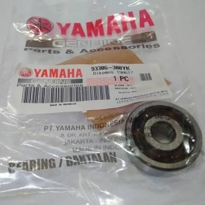 山葉 軸承輪軸承 6300 YAMAHA All Duck Matic 93306-300YK 原裝 YAMAHA 正品