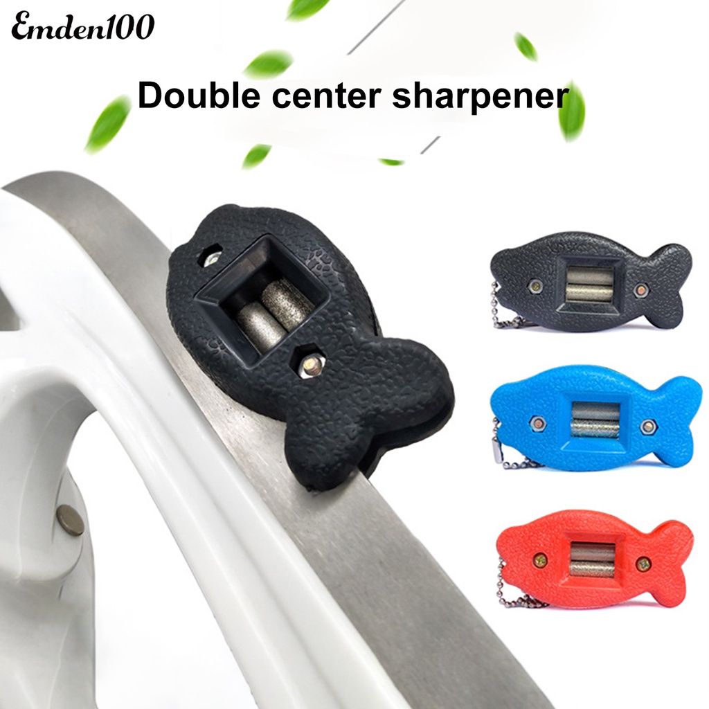Emden Blade Sharpener 手持式鑽石曲棍球溜冰鞋磨刀器磨刀工具