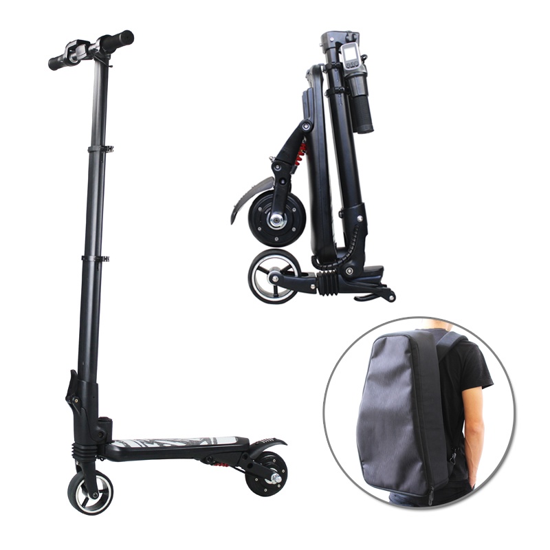 【潮時尚】H4電動滑板車 成人 折疊 迷你 代步車 滑板電動車 可以放入 特斯拉 前行李箱的 電動滑板車