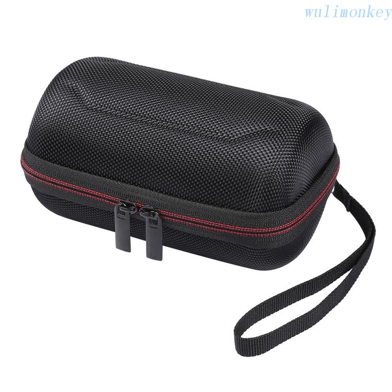 Wu EVA Hard for Case 防震包便攜旅行包黑色適用於 SRS-XB13 無線揚聲器保護袋