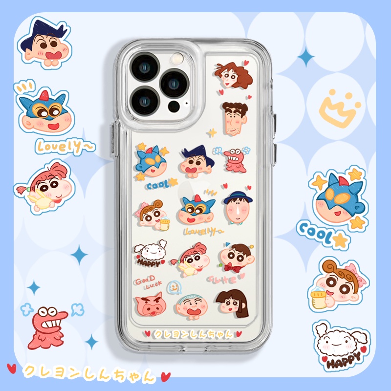 Crayon Shin-chan Kirby 手機殼 iphone 14 11 13 12 X XS Pro Max x