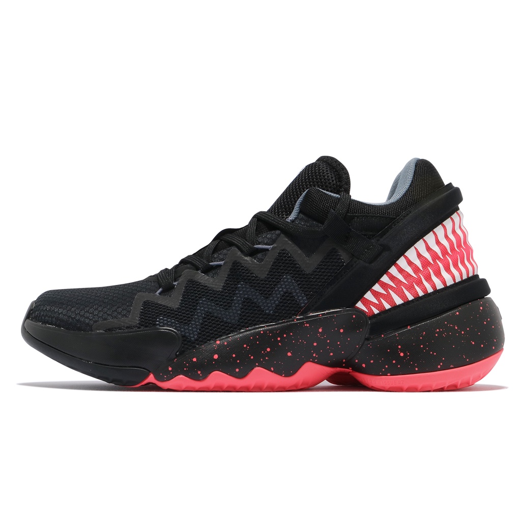 adidas 籃球鞋 D.O.N. Issue 2 GCA黑 紅 猛毒 Venom 男鞋 愛迪達【ACS】 FW9038