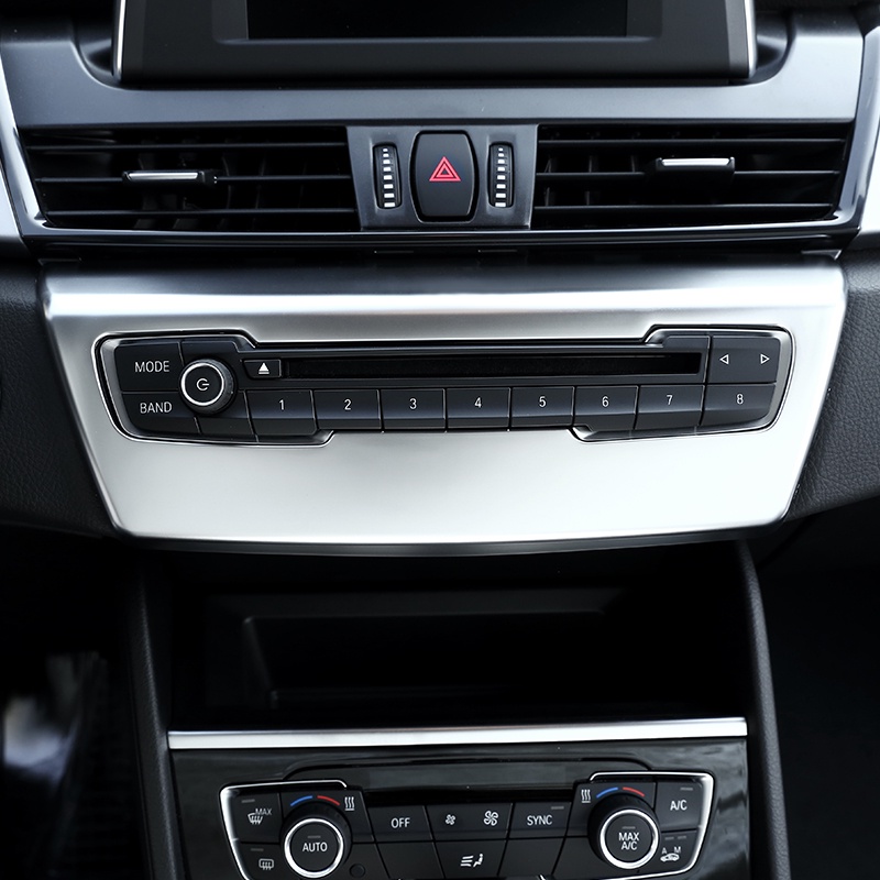 BMW寶馬 2系 F45 F46 218i 2015-2017 ABS鉻中控台面板蓋飾件1件