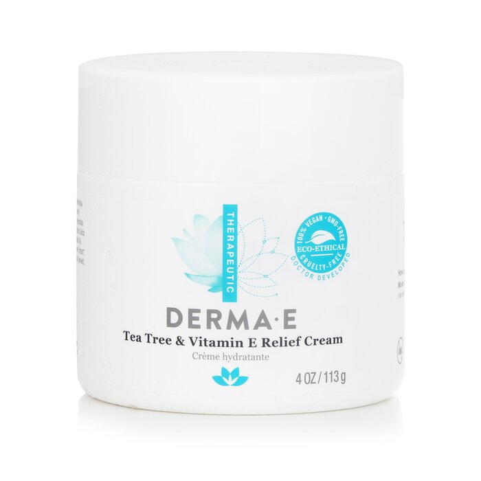 DERMA E - 茶樹和維生素 E 舒緩霜