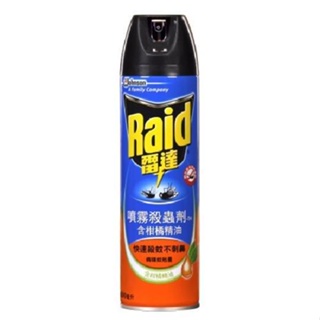 Raid雷達 噴霧殺蟲劑-柑橘精油(500ml/瓶)[大買家]