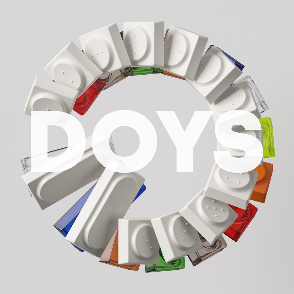 現貨 DEADLINE DOYS玩具鍵帽 透明磨砂PC鍵帽