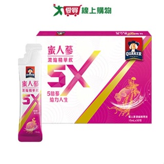 桂格5X蜜人蔘濃縮精華飲15ML x18【愛買】