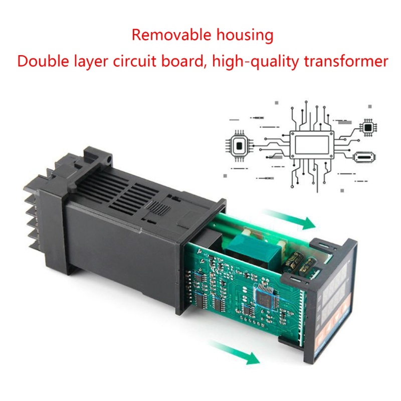 【現貨】 Pid溫度控制器通用繼電器-ssr輸出熱電偶輸入加熱