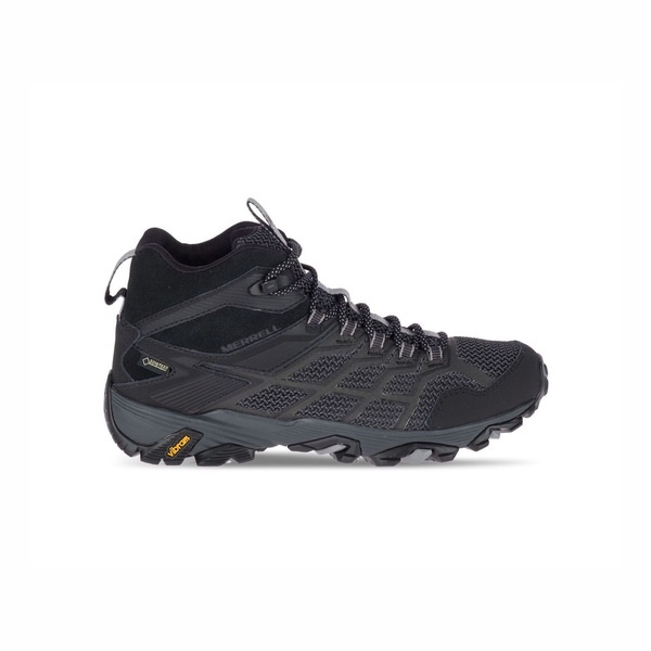 Merrell 戶外/登山/越野鞋 女 Moab Fst 2 Mid Gore-tex 黑 ML599534