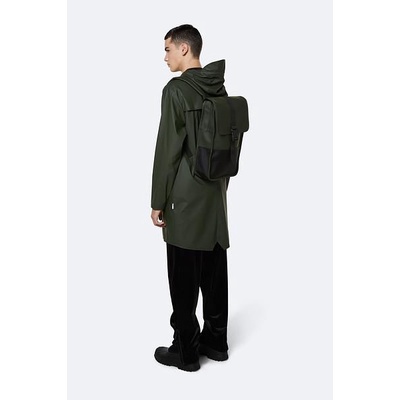 RAINS Buckle Backpack防水扣環迷你後背包/ 綠色 eslite誠品