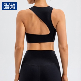 OLALA 防震集中爆乳美背運動內衣女瑜伽跑步高強度運動健身背心