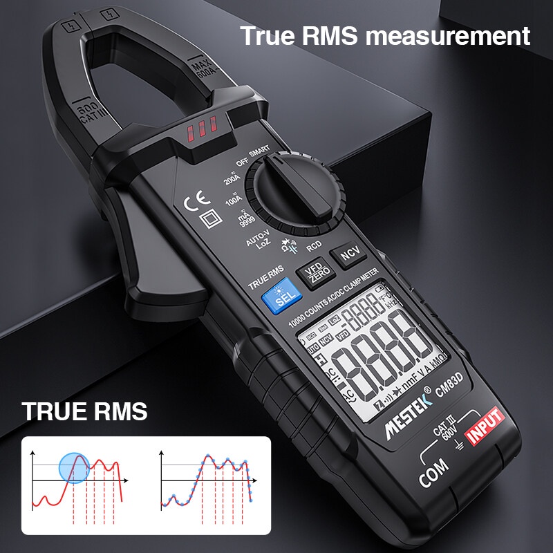 Cm83/cm86數字鉗錶萬用表真有效值6000/10000計數ncv交流直流電流電壓電阻電容頻率萬用表