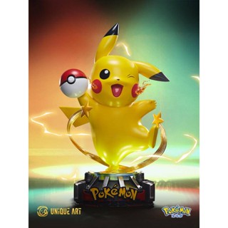 【心動GK】現貨 UNiQUE ART 寶可夢 1/1 皮卡丘 正版雕像 遊戲周邊神奇寶貝 UA手辦 模型